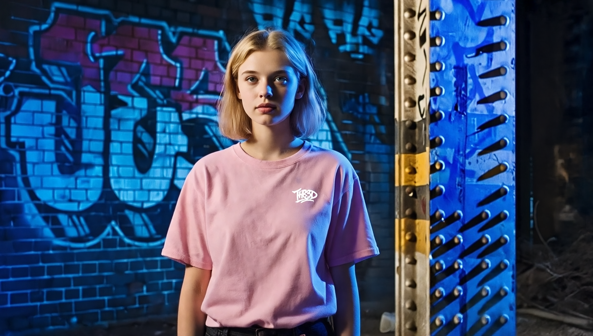 THR3D PINK TEE